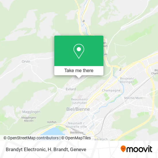 Brandyt Electronic, H. Brandt map