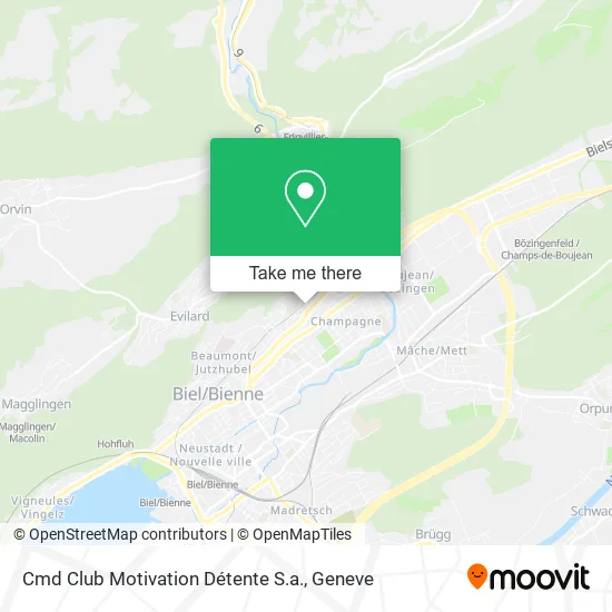 Cmd Club Motivation Détente S.a. map