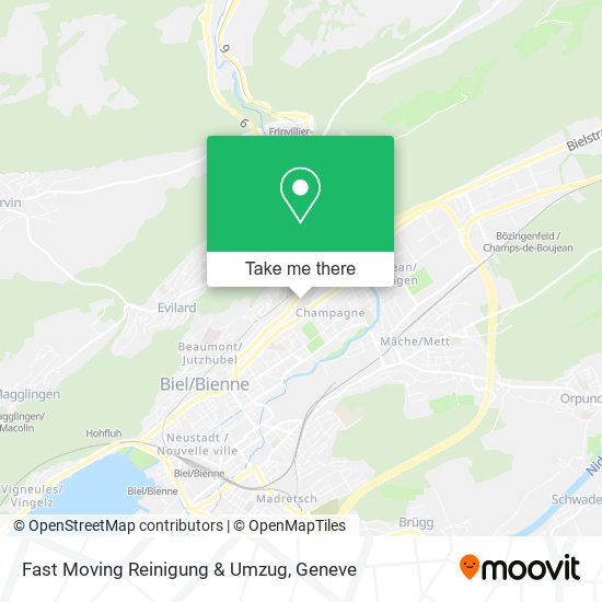 Fast Moving Reinigung & Umzug map