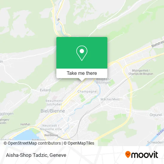 Aisha-Shop Tadzic map