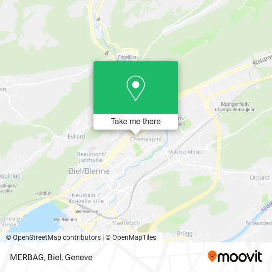 MERBAG, Biel map