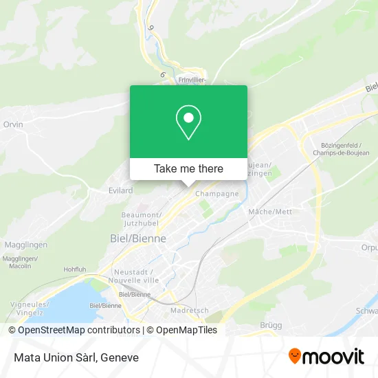 Mata Union Sàrl map