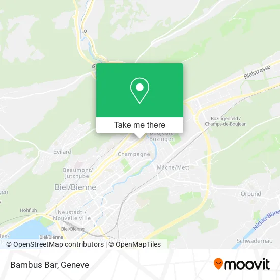 Bambus Bar plan