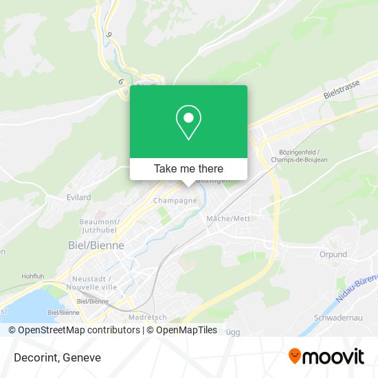 Decorint map