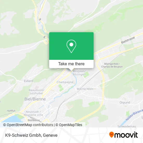 K9-Schweiz Gmbh map