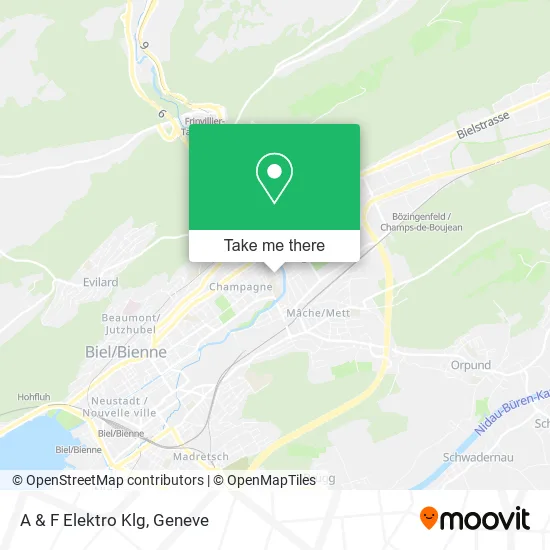 A & F Elektro Klg map