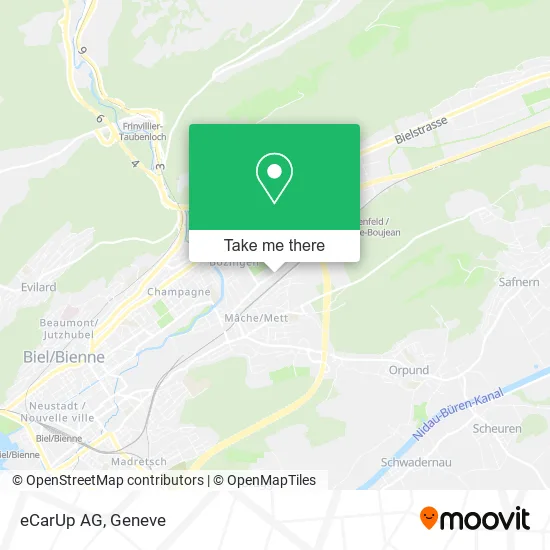 eCarUp AG map