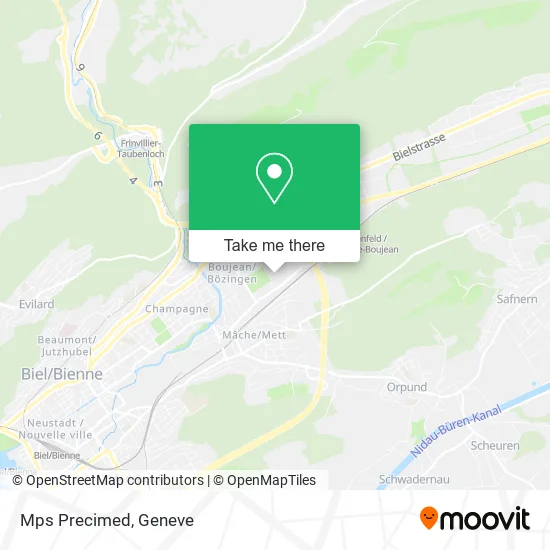 Mps Precimed map