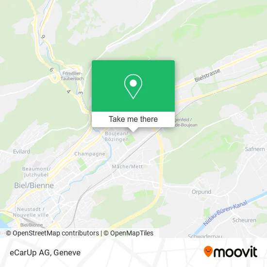 eCarUp AG map