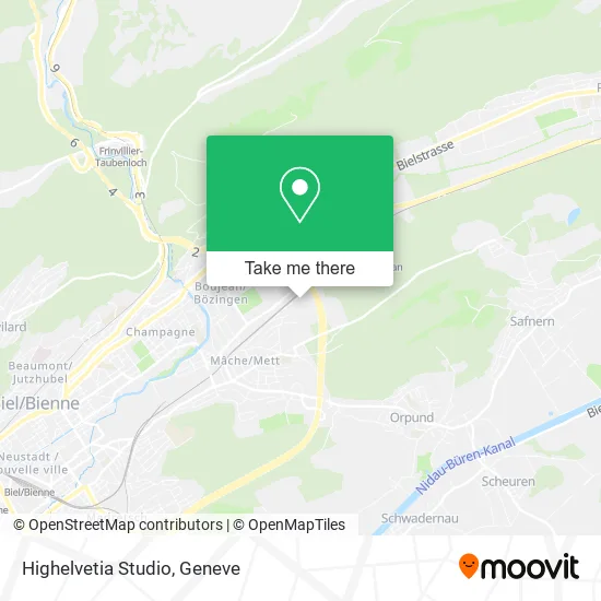 Highelvetia Studio map