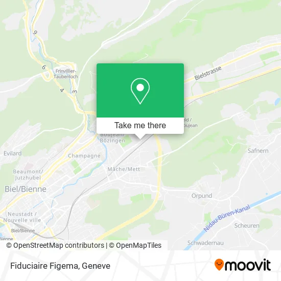 Fiduciaire Figema map