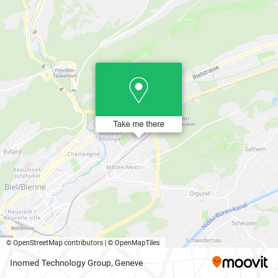 Inomed Technology Group map