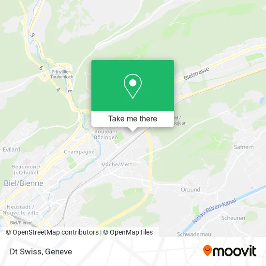 Dt Swiss map