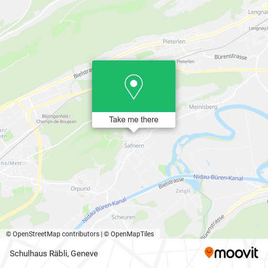 Schulhaus Räbli map