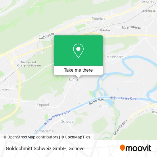 Goldschmitt Schweiz GmbH map