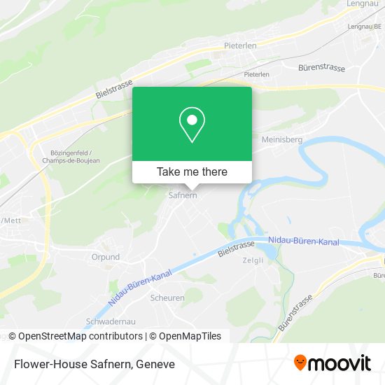 Flower-House Safnern map