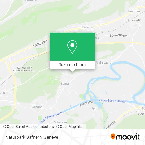 Naturpark Safnern map