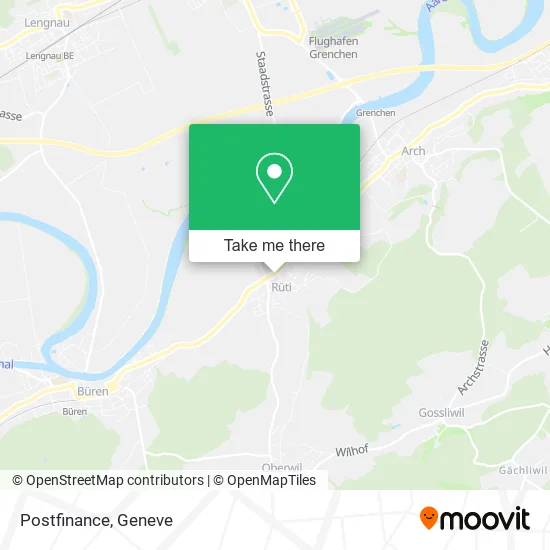 Postfinance map
