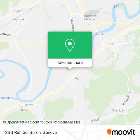 SBB Rüti bei Büren map