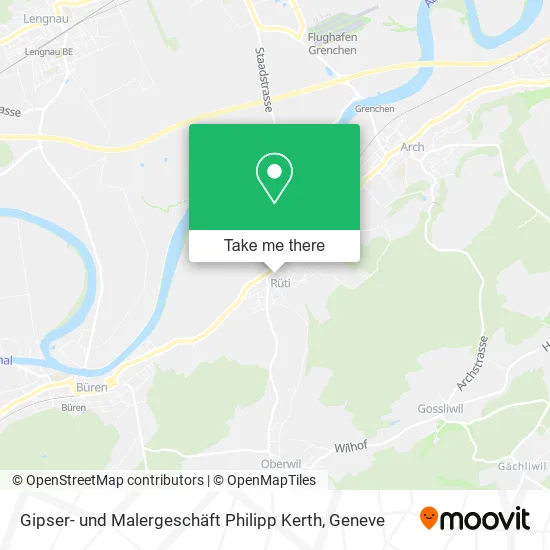 Gipser- und Malergeschäft Philipp Kerth map