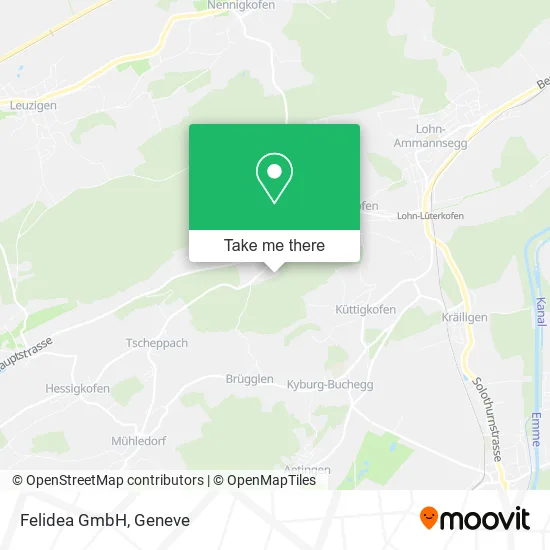 Felidea GmbH map