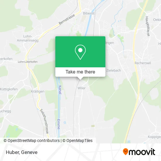 Huber map