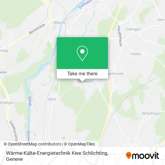 Wärme-Kälte-Energietechnik Kwe Schlichting map