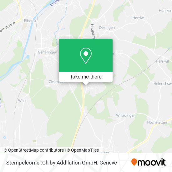 Stempelcorner.Ch by Addilution GmbH map