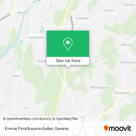 Emme Forstbaumschulen map