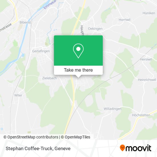 Stephan Coffee-Truck map