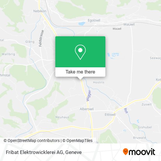 Fribat Elektrowicklerei AG map