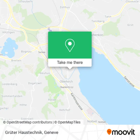 Grüter Haustechnik map