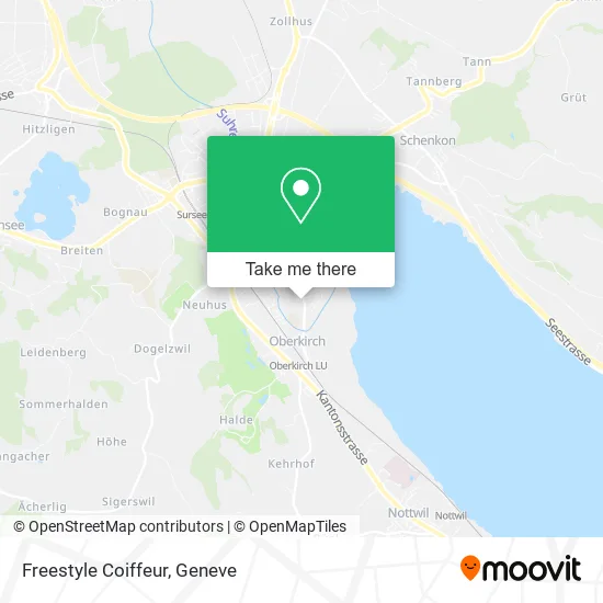 Freestyle Coiffeur map