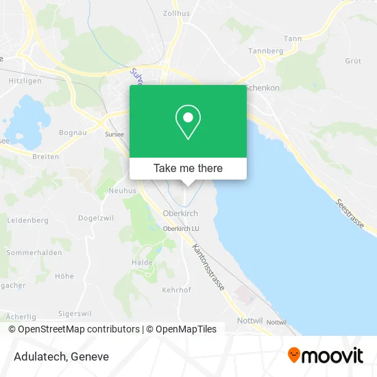 Adulatech map