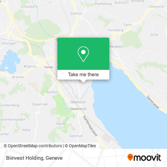 Biinvest Holding map