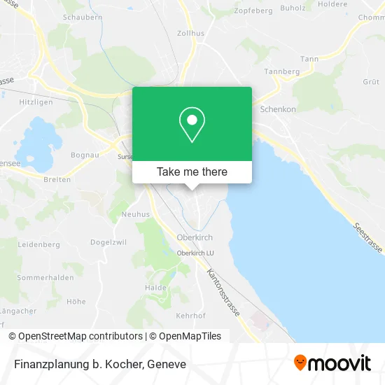 Finanzplanung b. Kocher map