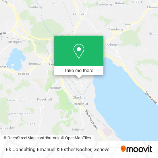 Ek Consulting Emanuel & Esther Kocher map