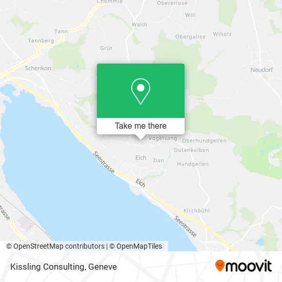 Kissling Consulting map