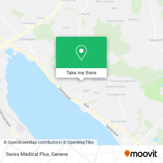 Swiss Medical Plus map