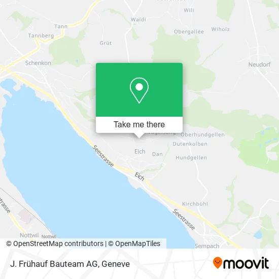 J. Frühauf Bauteam AG map