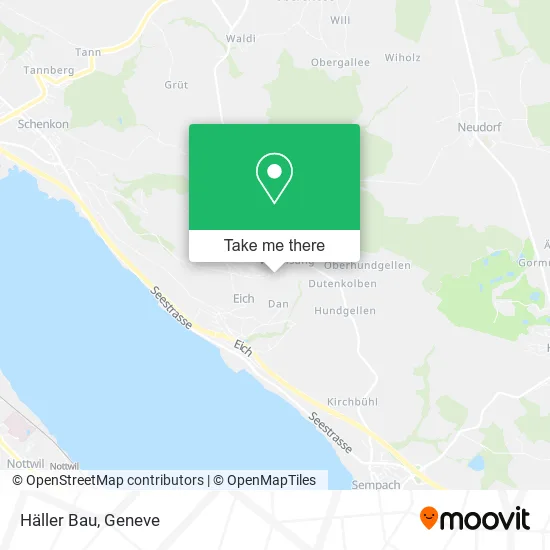 Häller Bau map