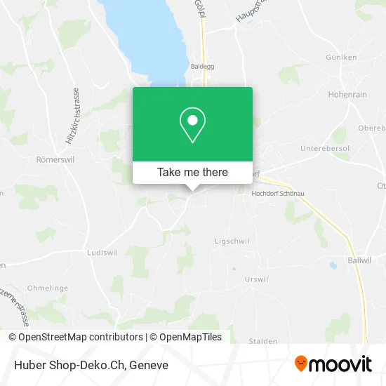 Huber Shop-Deko.Ch map