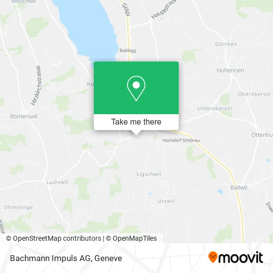 Bachmann Impuls AG map