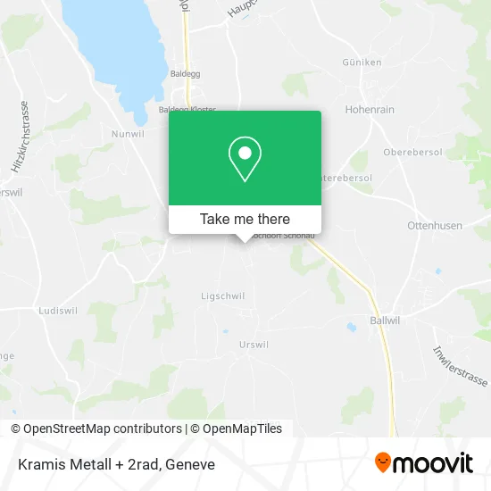 Kramis Metall + 2rad map