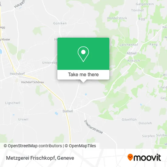 Metzgerei Frischkopf map