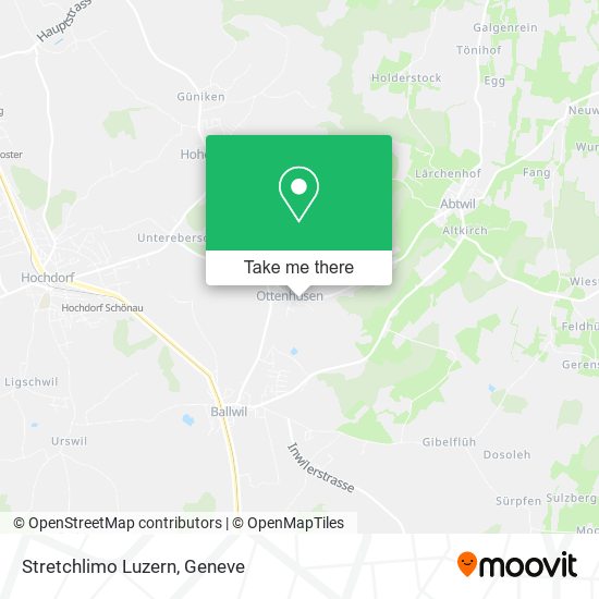 Stretchlimo Luzern map