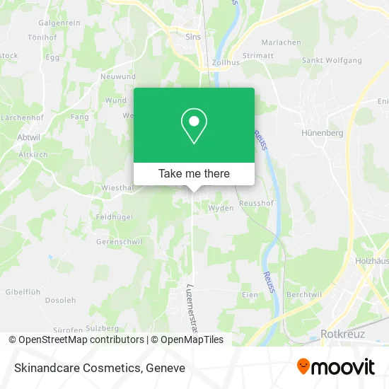 Skinandcare Cosmetics map