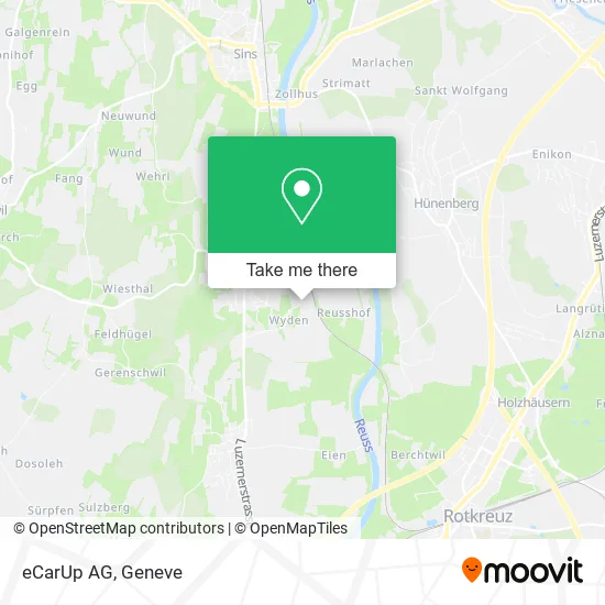 eCarUp AG map