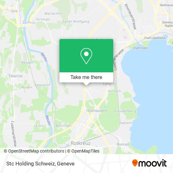 Stc Holding Schweiz map