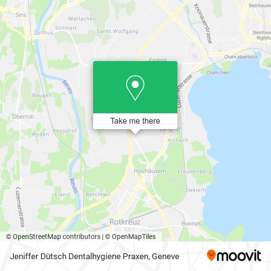 Jeniffer Dütsch Dentalhygiene Praxen map